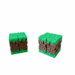 Minecraft Inspired Infinite Cube - Fidget Toy, Perfect Gift for Gamers, Stress Relief, 3D Printed 2 08887e1eb8ed747bb4d9c245c193ca21