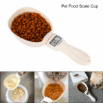 Pet Food Measuring Scoop Scale,Kitchen Digital Food Measuring Spoon with LED Display for Dog Cat,Maximum 250Ml for Milk Coffee 5 0c71cd1195849bcf7c7c8006f4f3332d