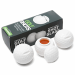 1/3Pcs Golf Ball Shaped Shot Glass Washable Reusable Wine Cup Plastic Shot Glass with Lid Great Present Idea 2 0f8c24bd369bbced701062bf52c74689