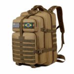 Tactical Assault Backpack - Military-Grade Oxford Fabric, Adjustable Padded Shoulder Straps & Sternum Strap, 15.6" Laptop Compartment, Water-Resistant Hiking Backpack for Travel, Camping & Daily Use 3 145713fec42474a8f906b4cfdc54ab4a