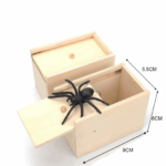 Trick Spider Funny Scare Box Wooden Hidden Box Quality Prank Wooden Scare Box Fun Game Prank Trick Friend Office Toys 4 28daa9931fd1e4b2c81cf10a5a111bef