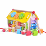 Wooden Musical House Shape Sorter Activity Box Toy Interactive Educational Play 3 351c9194fc60a6927d77bf3546ab507d