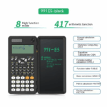 2 in 1 Foldable Scientific Calculators Handwriting Tablet Learning Function Calculator Foldable Desk Scientific Calculators 11 356d7e45d8bb3d57f938047161e3782a