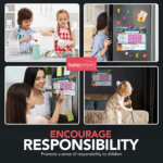 2Pk Reward Chart Magnetic Reusable Behaviour Chore for Kids Children + Wipe Pens 6 3ec4af3b141d8847ef39e05c362a6c38