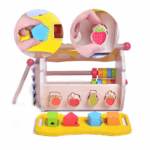 Wooden Musical House Shape Sorter Activity Box Toy Interactive Educational Play 5 45e73357055ebe83e1d83036f8527da6