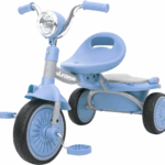 UBRAVOO Baby Foldable Tricycle Trike with Pedals,Unique PU Wheels with Elasticity Shock-Absorbing Effect,Cool Lights,1-5 Years 11 47ce15ee99a612481e7111b741e51b06
