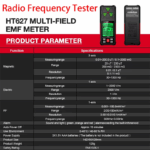 3 in 1 Electromagnetic Radiation Tester Portable Handheld Portable Radio Frequency Field Tester Portable Digital EMF Meter HT627 6 47e745371b8c9d2d4acfed11d49bbc87