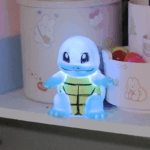 Kawaii Anime Figure Pokemon Pikachu Night Light Kids Bedroom Bedside Decor LED Luminous Charmander Psyduck Models Children Toys 13 4b47c9d302c8685343179063bdaa5c54