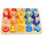 Wooden Numbers Puzzle Board Block Shape Sorter Educational Learning Toddler Kids 2 563e10d4e933dca55562945c5d23c803