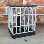 Cell Phone Jail Mobile Phone Prison with Lock up Phone Jail Cage Novelty Gift Table Office Gadget Storage Organizer 4 5724f43ed8b01edae8bdfe319961b914