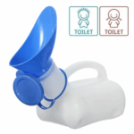 Ipree™ 1000Ml Female Male Portable Mobile Urinal Mini Plastic Toilet with Cover Travel Camping 2 6a80c6b132eb577a78c91bec64bc5473