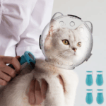 Cat Muzzle Anti-Bite Breathable Protective Space Hood Mask Cover Muzzle Helmet Cat Grooming Transparent Space Hood Pets Supplies 3 73bac6df73e449c93fe144bd298f8853 4