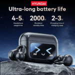 New M100 LED Screen Anti-Loss Headphone AI Noise Reduction with HIFI Sound Bluetooth V5.4 Earphone Open Ear-Hook Earbuds 5 750f0f4ea71d6e78f2bc51dd7aad8102