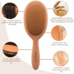 Wet Hair Brush Detangler – Curly Hair Brush Women, Hairbrushes for Women, Detangling Hair Brush Set, Detangle Hair Brush, Hairbrush, Detangling Brush, Detangler Hair Brush - Mojave 3 83e591ff83d5a38db87399ee6ead452d