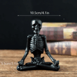 Halloween Horror Desktop Decoration Resin Ornaments Feature Modeling Yoga Skull Skeleton 4 86b8cafeceb3b859ef1cd8a19a6d9bdd