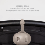 On-The-Go Dual Soother Pod, Keep'S Baby'S Binkies Clean and Accessible, Portable for Travel, Nappy Bag Accessory Must Have for Newborns, Taupe 5 89c0ccef595f1dcc58a6b8e3c76c9fae