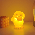 Kawaii Anime Figure Pokemon Pikachu Night Light Kids Bedroom Bedside Decor LED Luminous Charmander Psyduck Models Children Toys 3 8ad97ea77d6ff3e8afac72c95d00849a