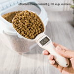 Pet Food Measuring Scoop Scale,Kitchen Digital Food Measuring Spoon with LED Display for Dog Cat,Maximum 250Ml for Milk Coffee 2 8e8ce07f73cbd1a0ffc9e966318fafce