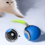 Cat Interactive Ball Rechargeable Smart Pet Electric Toy Automatic Rolling Ball Simulated Tail Dog Cat Training Teaser 5 8fd7fb2a2617cc5f1522033452d3a417