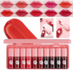 Strawberry Dyed Velvet Lipstick Set, Long Lasting Liquid Lip Gloss, Moisturizing Lip Stain, Suitable for All Occasions Lip Makeup, Girls and Women Makeup Accessories, Christmas, Christmas Gift 5 9b567ecd8cca5e922525006dca2083ae