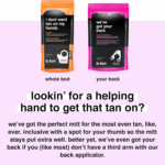 Body Self Tanning Mitt | I Don'T Want Tan on My Hands - Fake Tanner Applicator Glove with Thumb, Streak-Free, Even Application, Velvety Soft Mitten, Reusable, Sunless Tan, Body Lotion 9 9dd37acac22ab6fb5197f8990673b7ed
