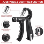 Grip Strength Trainer Kit (5 Pack), Including Finger Exerciser, Hand Grip Strengthener, Hand Extension, Stress Relief Ball, and Forearm Workout Ring 6 ac47038a4cbd5b209e79e1cc8feda3da