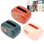 Vintage Radio Tissue Box Super Technology Retro Radio Tissue Box Plastic Multifunctional Beautiful for Bathroom for Kitchen 4 b84e4be06f794a89471826dd12af3c89