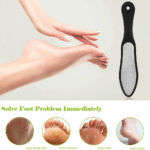 Premium Foot File, Double Side Pedicure Rasp, Dead Hard Cracked Skin Calluses Remover, Portable Foot Care Tool, Heavy Duty Stainless Steel (Soft Silicone Handle) 2 c3487147e34aa8ec83407ec2b63fc4c9