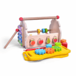 Wooden Musical House Shape Sorter Activity Box Toy Interactive Educational Play 11 c6d4bbf3284f71715a28416eb4930221