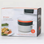 Kitchen Plastic Microwave Steaming Container Kitchen Gadgets 3 db04a23eb7533073169b5fcff3ca8625