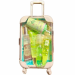 Mini Suitcase Lipgloss Bundle - Comes with 5 Random Lipglosses & a Scrunchie, Lip Care Kit with Lip Balm, Lip Gloss, and Lipstick - Cosmetic, Makeup Lip Oil - Gift, Glossy Everyday Pink 6 e6537c2712cfab62cfbc6815c72517e7
