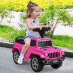 Kids Jeep Ride on Push Car Licensed Toddler Foot-To-Floor Sliding Toy Walker 3 f9805416e108b0e1e1e690b2444bcec4