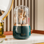 Makeup Brush Holder Dustproof 360 Rotation Makeup Brush Holder Desk Organizer 6 ff41afc941a3238705b715ca5fc9042d
